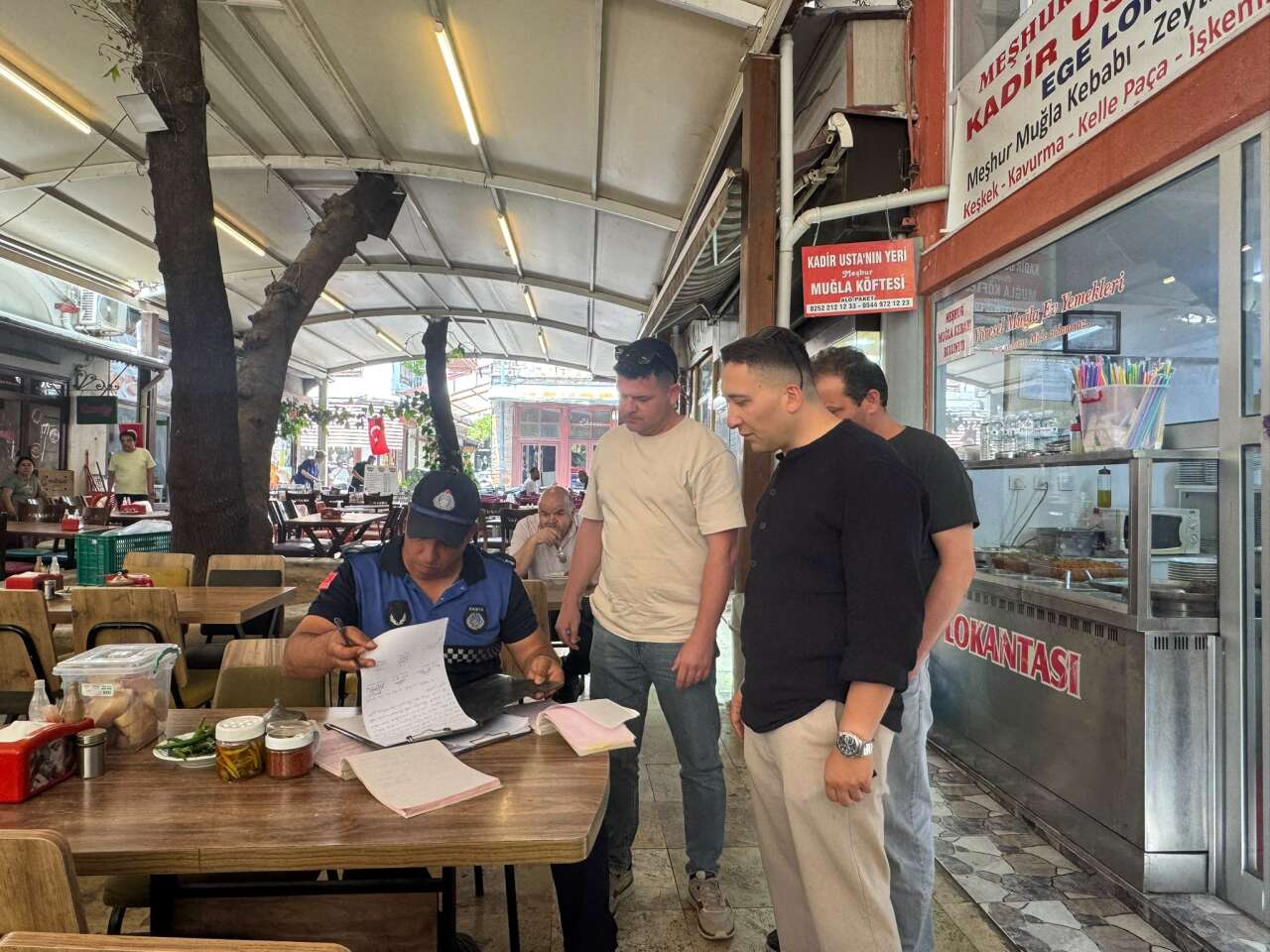 Menteşe’de Esnafa Zabıta ve Emniyetten Sıkı Denetim 5
